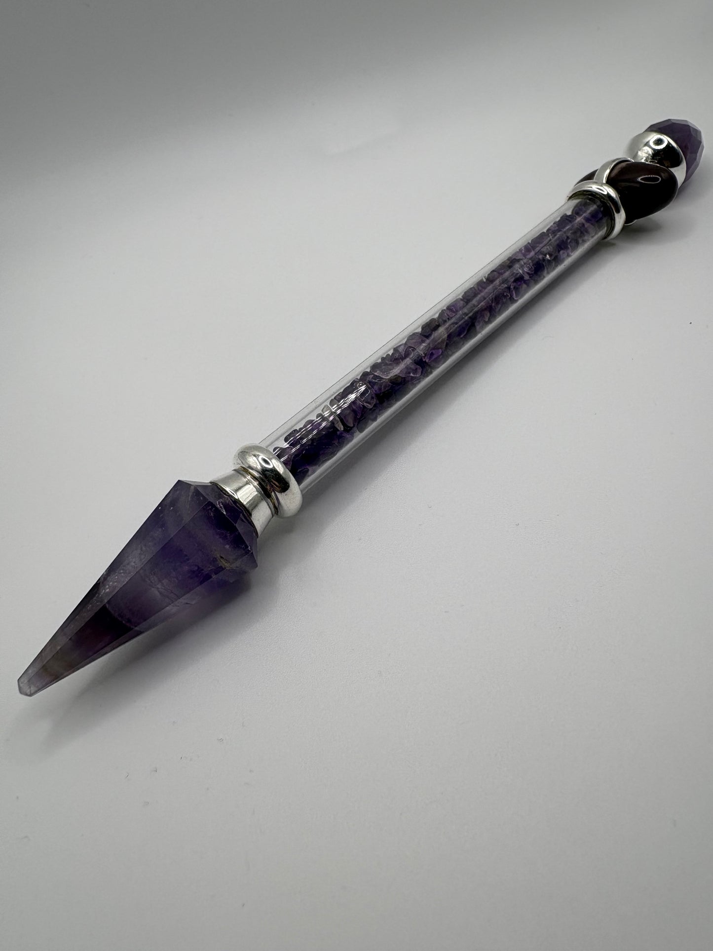Shiva Lingam Magic Wand - Amethyst