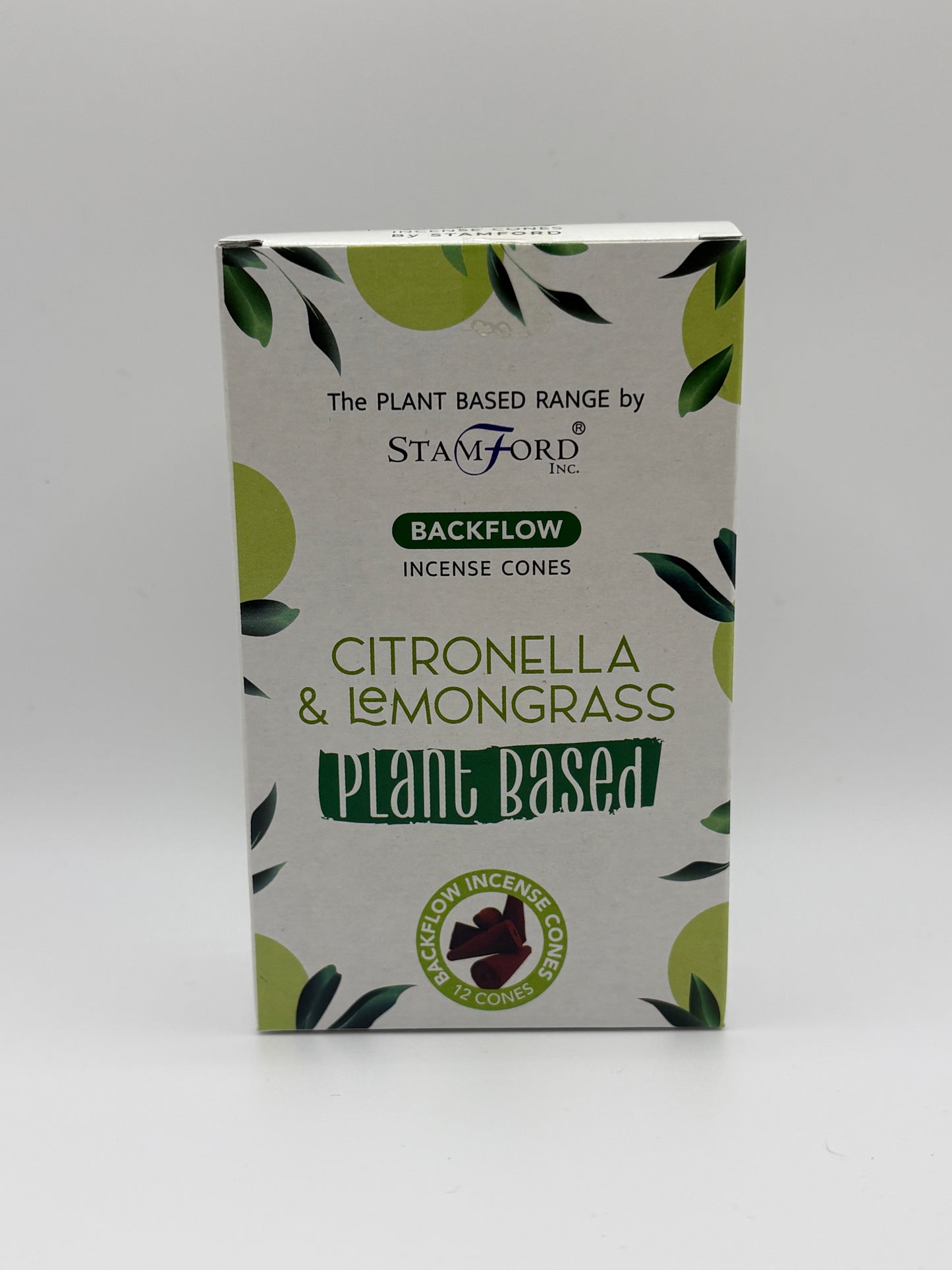 Plant Based Incense Cones - Citronella & Lemongrass