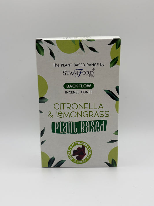 Plant Based Incense Cones - Citronella & Lemongrass