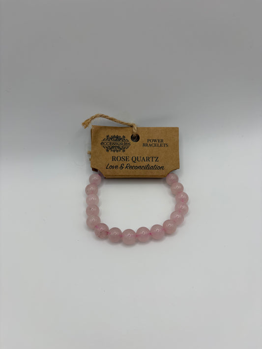 Rose quartz bracelet