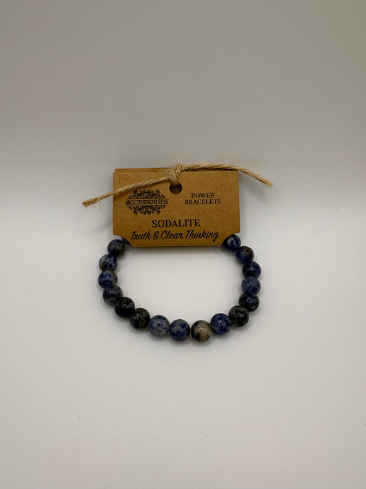 Sodalite power bracelet