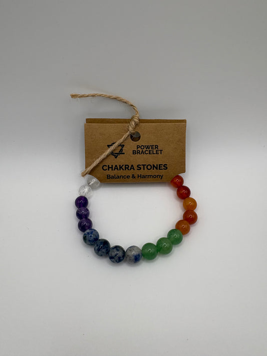 Chakra Stones power bracelet