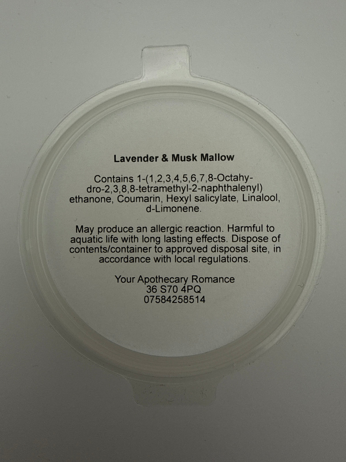Lavender and Musk Mallow