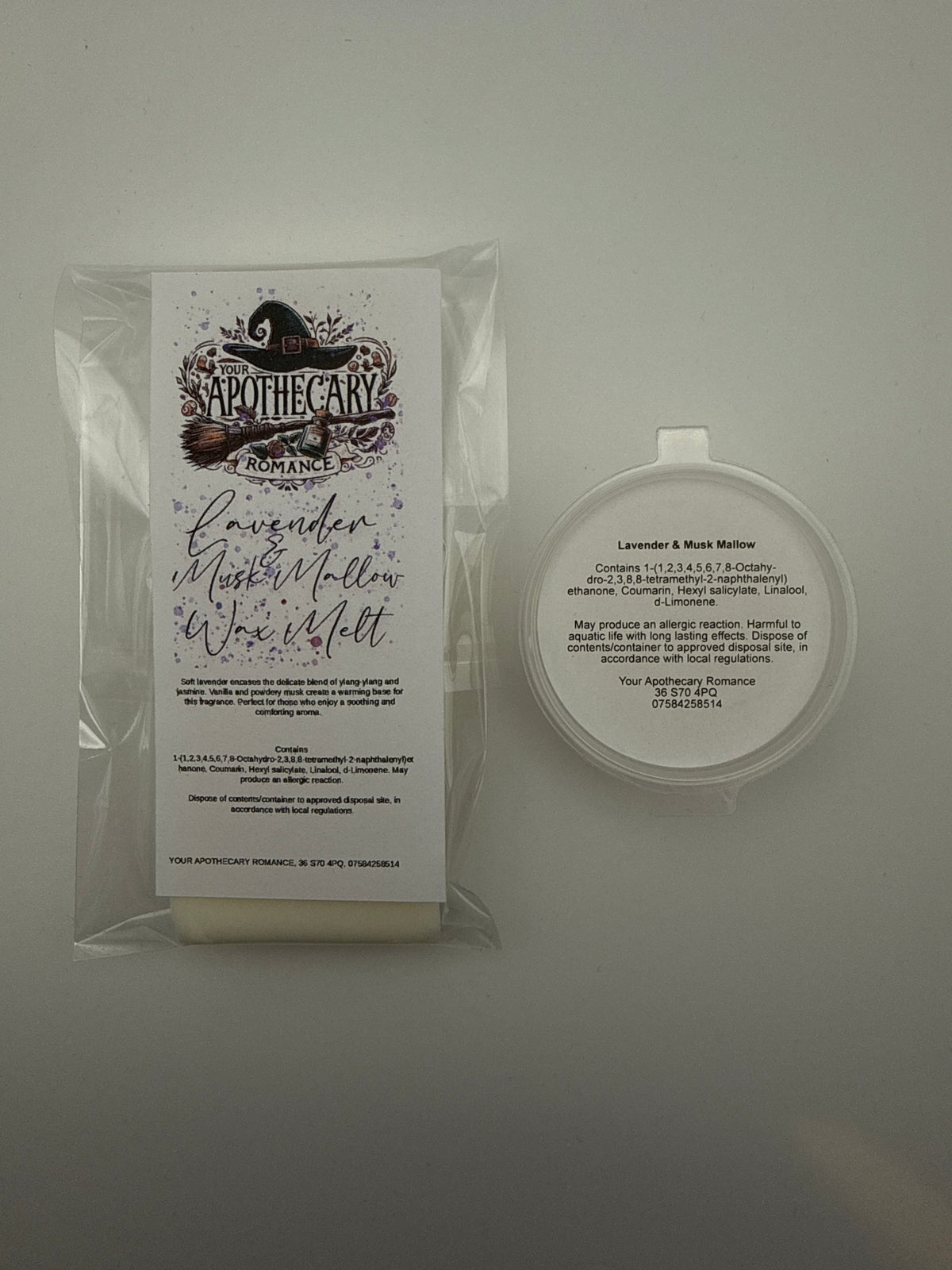 Lavender and Musk Mallow