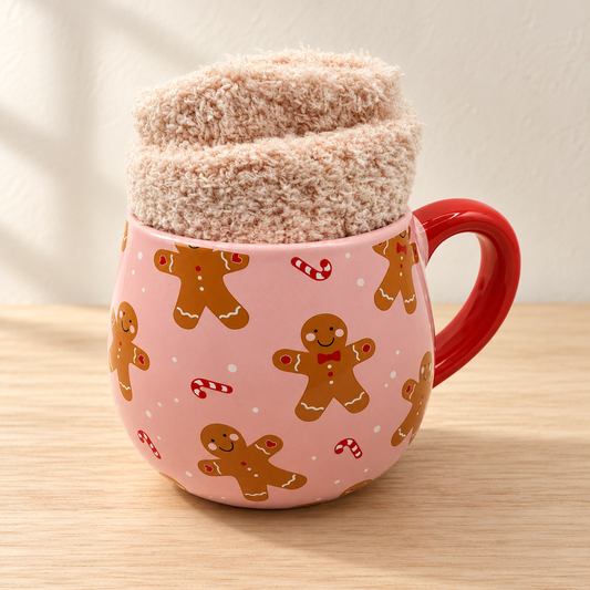 Gingerbread Mug & Socks
